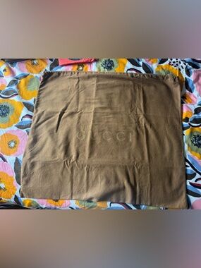 Gucci Brown Logo Dust Bag